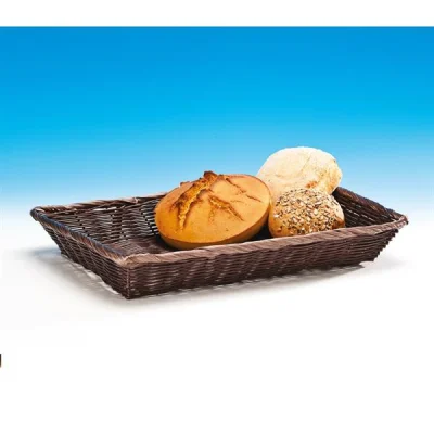 Zicco Jq 8003-G Dikdörtgen Küçük Plastik Ekmek Sepeti 42x30x7,5 Cm