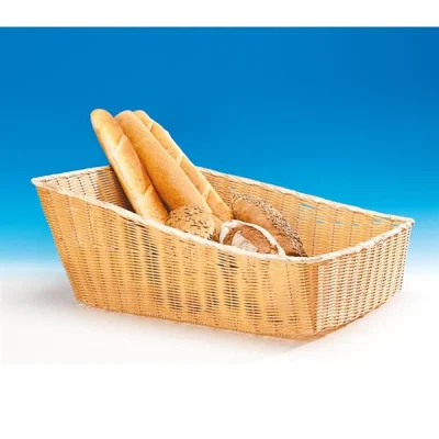 Zicco Jq 8021 Dikdörtgen Eğimli Büyük Plastik Sepet 61x46x25x14 Cm