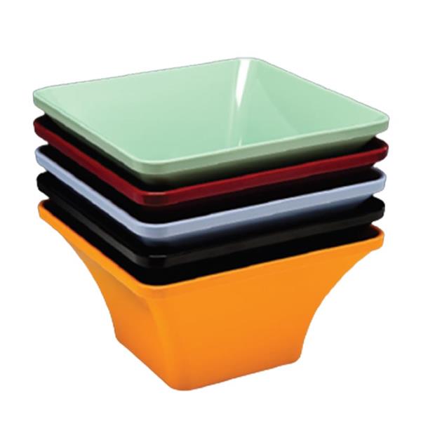 Zicco K-1407 Köşeli Melamin Kase 27x27x14,5 Cm Mavi
