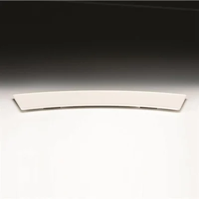 Zicco K-2016 Melamin Teşhir Tepsi-Oval 19x66 Cm Beyaz