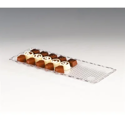 Zicco Zcp 223 Polikarbonat Çikolata Teşhir 10x30 Cm Şeffaf