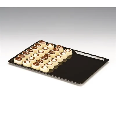 Zicco Zcp 225 Polikarbonat Çikolata Teşhir 20x30 Cm Siyah
