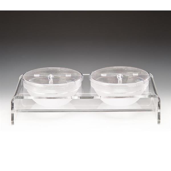 Zicco Zcp 285 2 Li Polikarbonat Kaseli Kalın Teşhir Standı 23x56x29 Cm