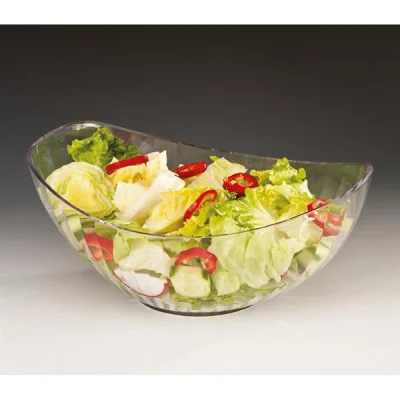 Zicco Zcp 301 Polikarbonat Gondol Model Teşhir Kase Şeffaf 33x22,5x13 Cm