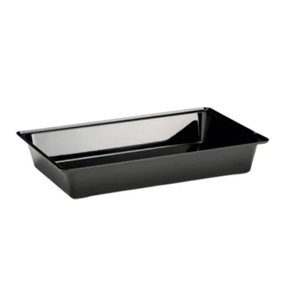 Zicco Zcp 314-P Derin Lokum Yalnız Alt Tepsi Siyah 44x28x7 Cm