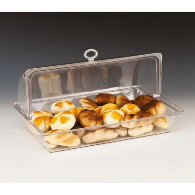 Zicco Zcp 319 Derin Altlı Polikarbonat Rolltop Kapaklı Muhafaza Kabı Şeffaf 43x28x22 Cm