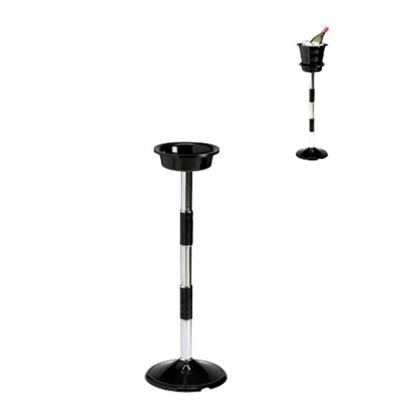 Zicco Zcp 344 Ayaklı Akrilik Şişe Kova Standı Siyah 71 Cm