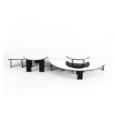 Zicco Zcp 397 4 Parça S Model Ayna Teşhir Standı Ø25x15,5 Cm