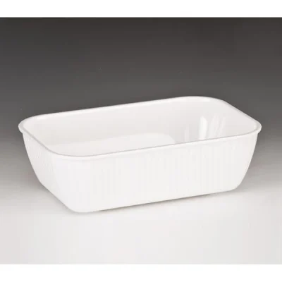 Zicco Zcp 400 Polikarbonat Teşhir Kase Beyaz 18x27x8 Cm