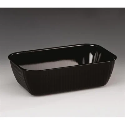 Zicco Zcp 400 Polikarbonat Teşhir Kase Siyah 18x27x8 Cm