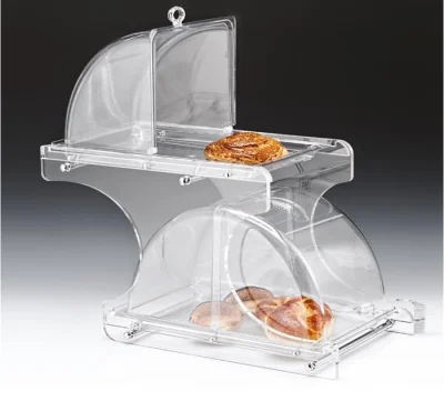 Zicco Zcp 454 2 Katlı Dikrolltop Kapaklı Muhafaza Teşhir 31X66X H 59 Cm