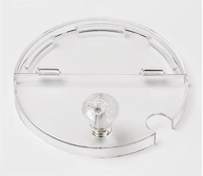 Zicco Zcp 508-K Polycarbonat Kapak 11,5 Cm 11,5 Cm