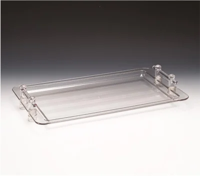 Zicco Zcp 604 Kulplu 53X32,5 Cm Polycarbonat Tepsi  32,5X53 Cm
