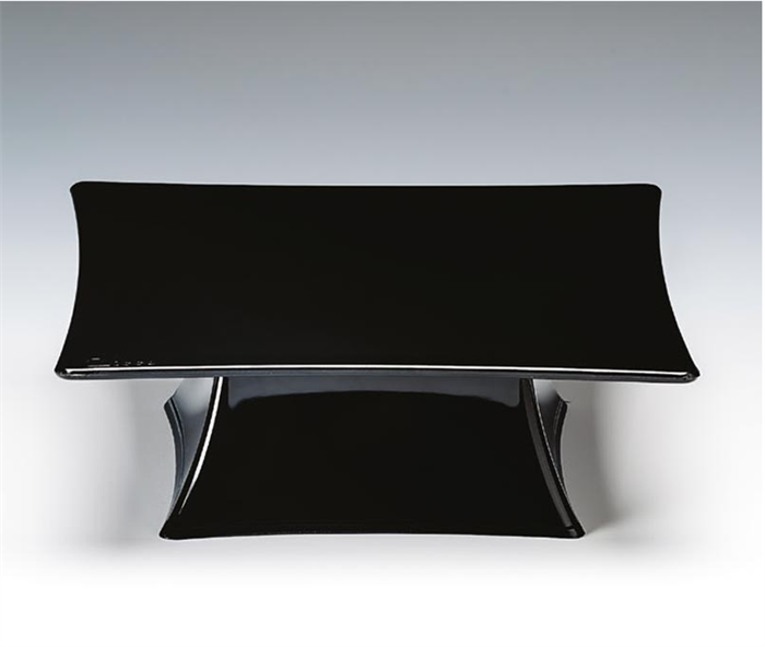 Zicco Zcp 627 Polycarbonat 25 Cm Kare Ayaklı Teşhir 25X25 Cm H 7 Cm