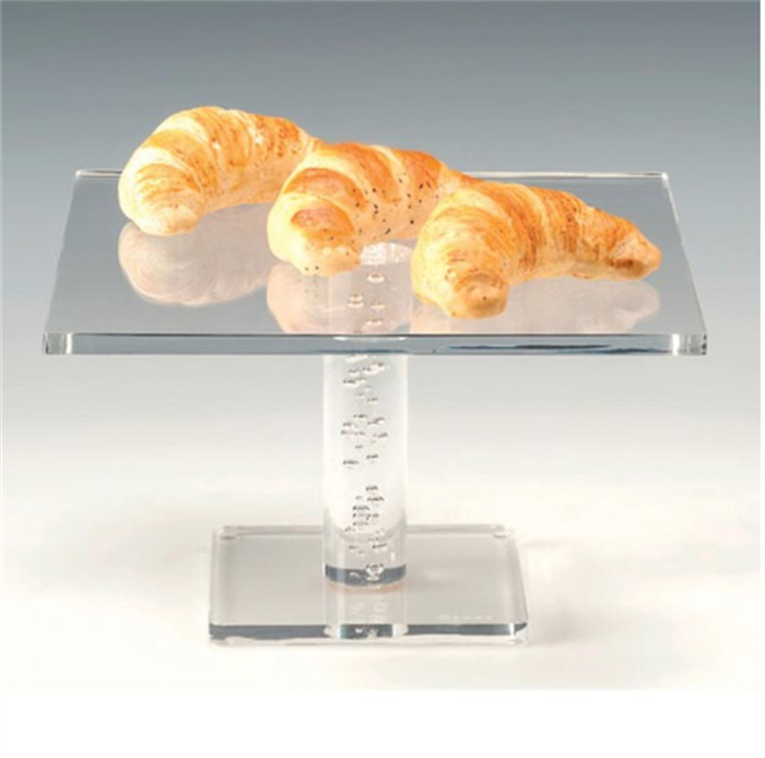 Zicco Zcp 722 29*29 Cm Akrilik, Ayaklı Teşhir Standı 29X29 Cm H 17 Cm