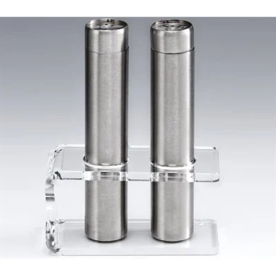 Zicco Zkc 2700-T Akrilik Standlı Tuzluk Biberlik Takımı 12 Cm