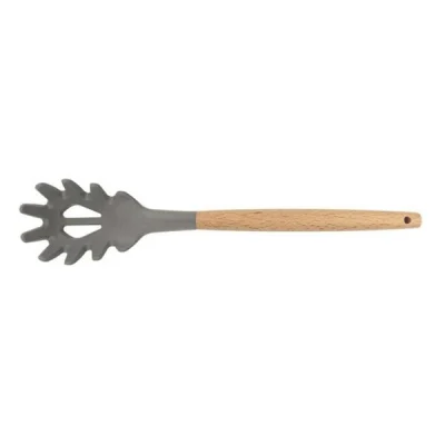 Epinox Akk-14 Silikon Spagetti Kaşığı Ahşap Sap