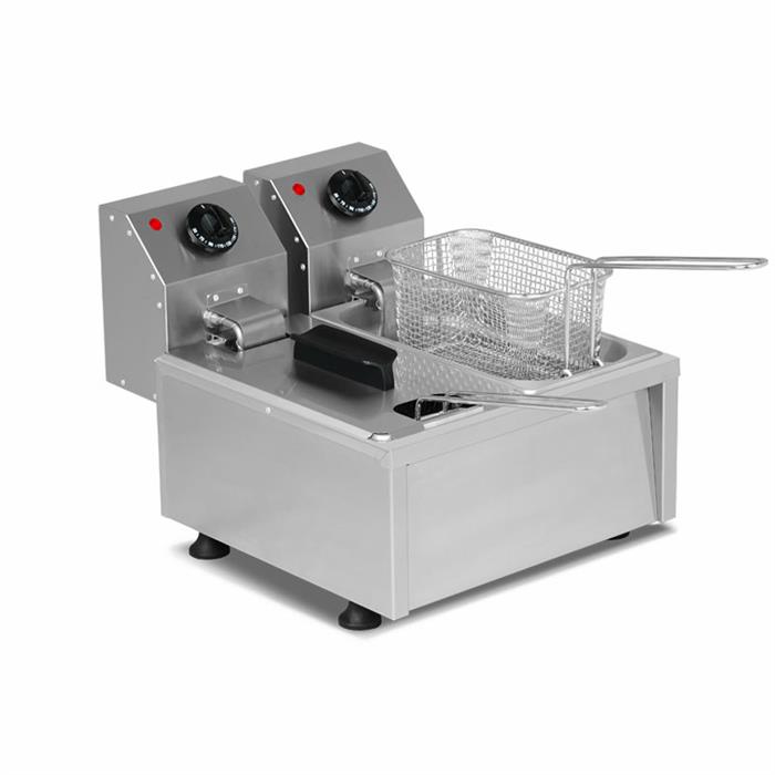 Omake 3+3 Litre Elektrikli Fritöz