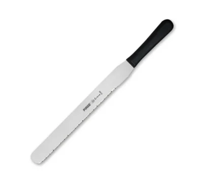 Pirge 71473-B Creme Pasta Bıçağı Dişli Dar 35 cm