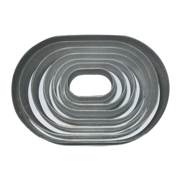 Biradlı Brd-1212 Polikarbon Oval Düz