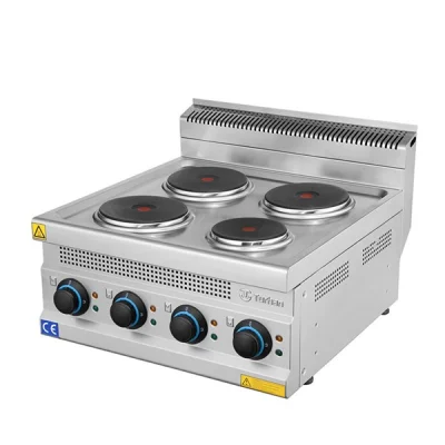 Turhan Çelik TC.6OCE600 4'lü Elektrikli Ocak 600x630x300