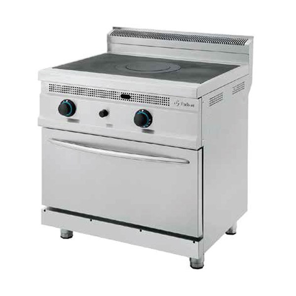 Turhan Çelik TC.7KGK800 Kapalı Ateş Gazlı Kuzine 800x700x850