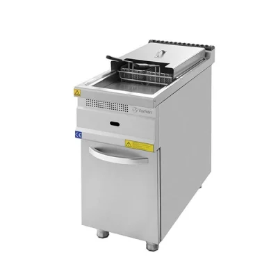 Turhan Çelik TC.9FG400 Tekli Gazlı Fritöz 400x930x850