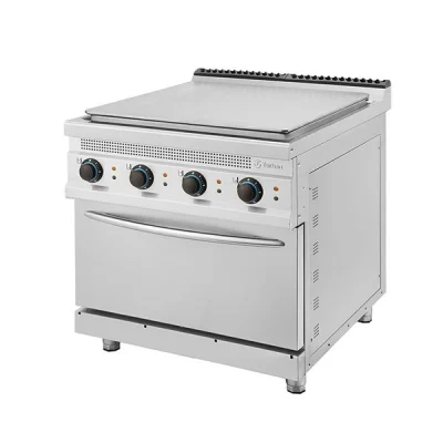 Turhan Çelik TC.9KEO800 Kapalı Ateş Elektrikli Ocak 800x930x850