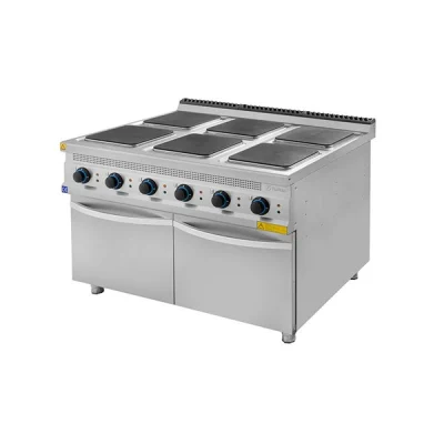 Turhan Çelik TC.9OCE120 6'lı Elektrikli Ocak 1200x930x850